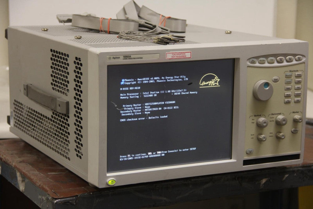 AGILENT 16903A Logic Analyzer with 16760A 34-Channel State & Timing Module
