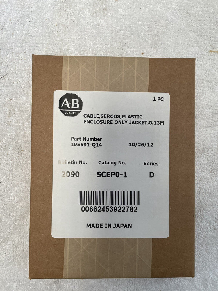 AB Cable SCEP0-1 Sercos, Plastic Enclosure Only Jacket