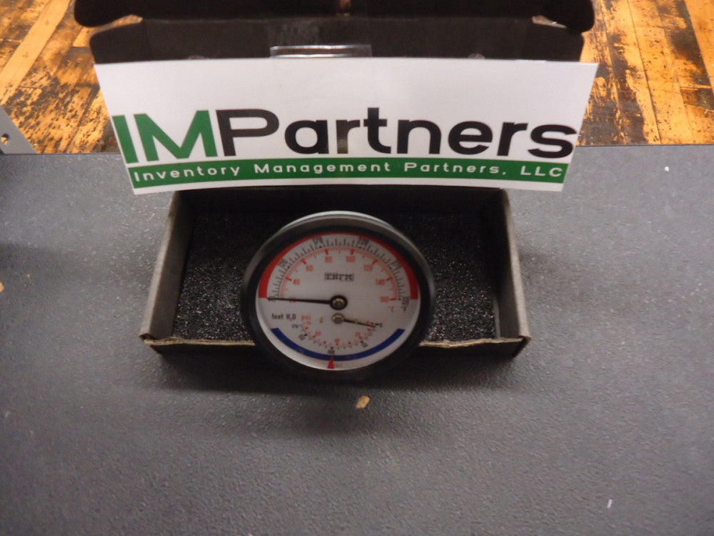 4013K62 ENFM 3/4" Dial, 1/2 Thread, Pressure Gauge BRAND NEW!