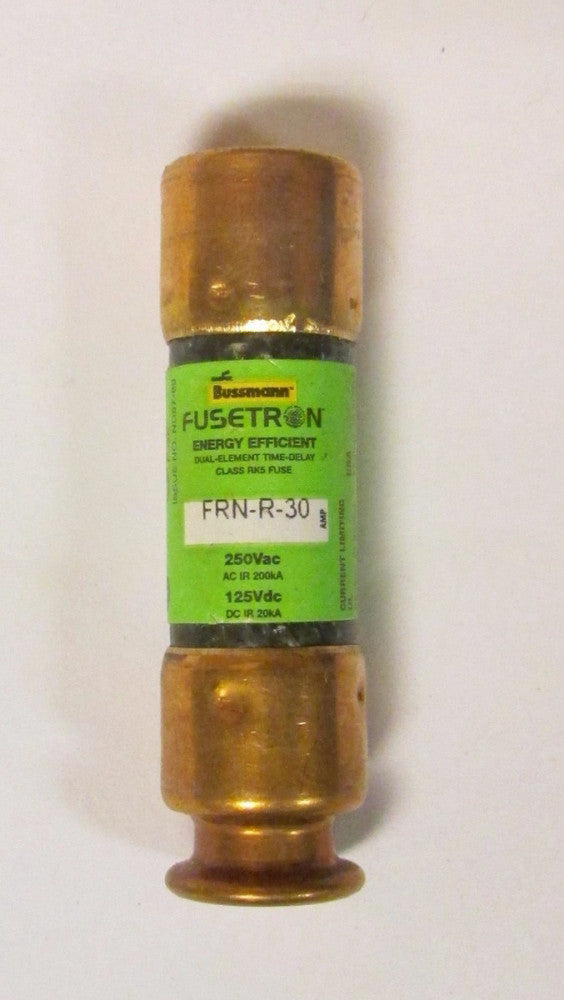 COOPER BUSSMANN FUSETRON FRN R 30 250V 30 Amp Fuse 