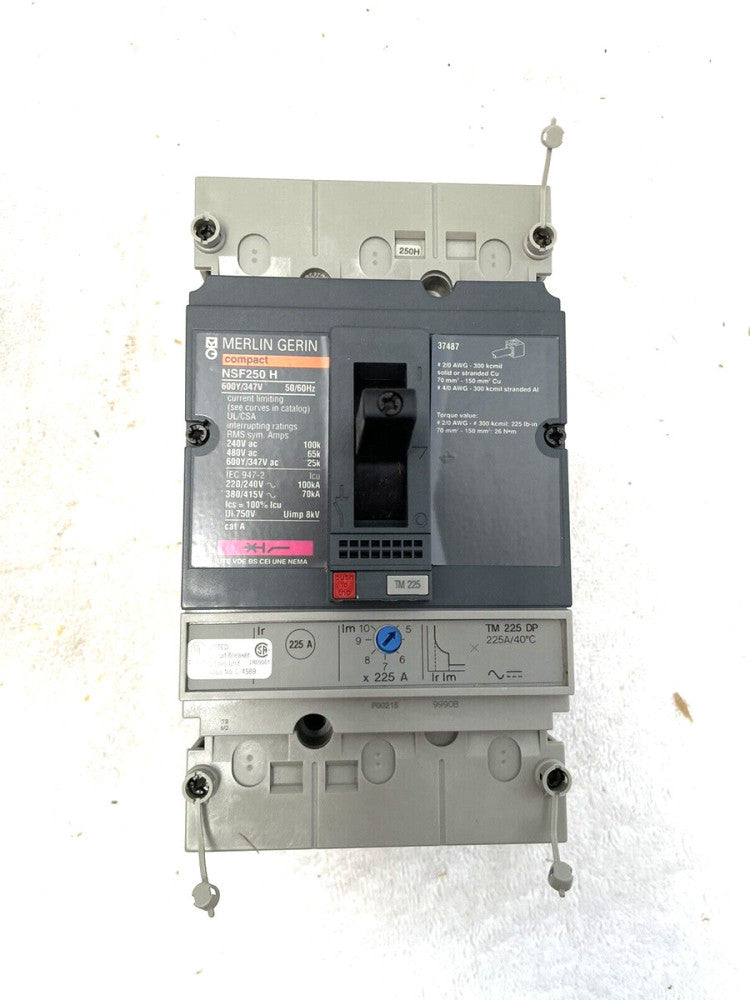 NFHS36225ABUO Square D NSF250-H Circuit Breaker
