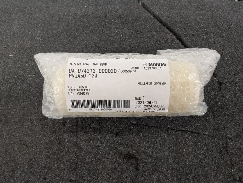 New, Misumi, HRJA50-129, CONVEYOR ROLLERS - PLASTIC 