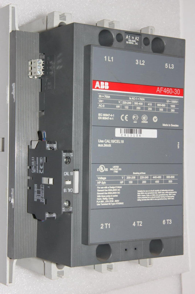 ABB AF460-30 3-Phase Contactor