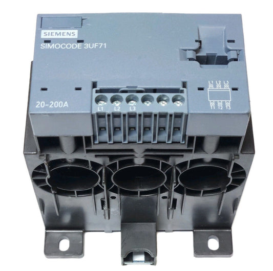 SIEMENS 3UF7113 1AA01 0 Current Measuring Module SIMOCODE 3UF72 20-200 AMP