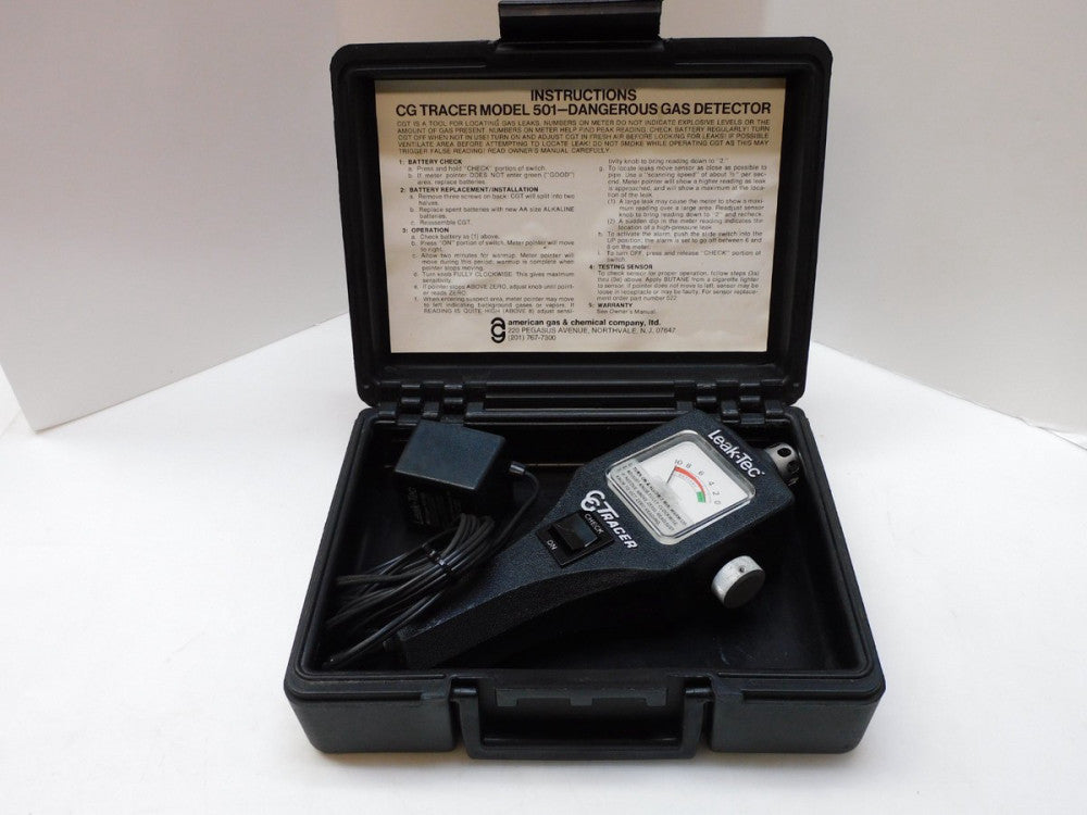 LEAK-TEC 501 COMBUSTIBLE TOXIC GAS TRACER