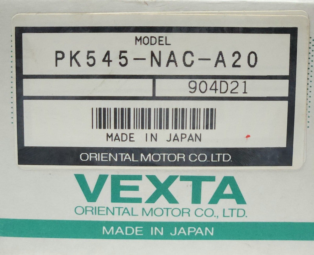 ORIENTAL VEXTA MOTOR PH545 NAC A20 5 Phase Stepping Motor DC 0.75 A 2.2 ohm