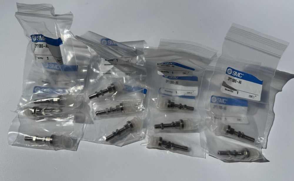 Lot of 11 - SMC ZPT10BS-A6 Vacuum Pad New