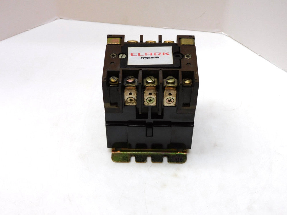 CLARK AOSMITH T77U031 TM SIZE 1 CONTACTOR W/ COIL TB-159-3 440-480V 60Hz