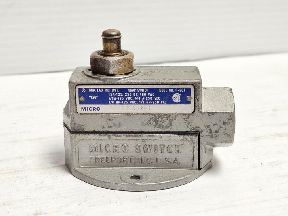 MICRO SWITCH SNAP SWITCH BZV6-2RQ BZV62RQ - USED