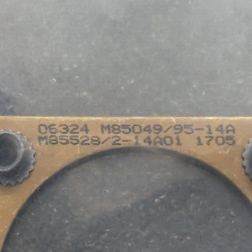 New, Glenair, M85049/95-14A, 3/4 PERIMETER MOUNTING FLANGE AN
