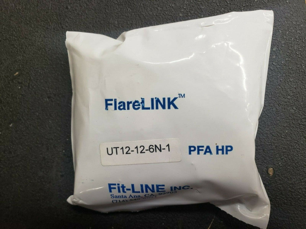 NEW, FIT-LINE, UT12-12-6N-1,Tee Reducer 3/4" flare run x 3/8" flare run x 3/4" 