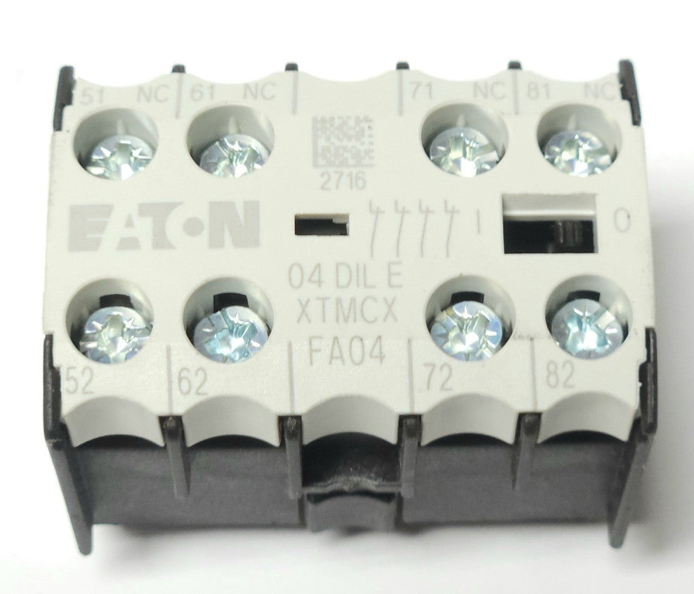 EATON XTMCXFA04 Auxiliary Contact Block Module 4 NC 04DILE