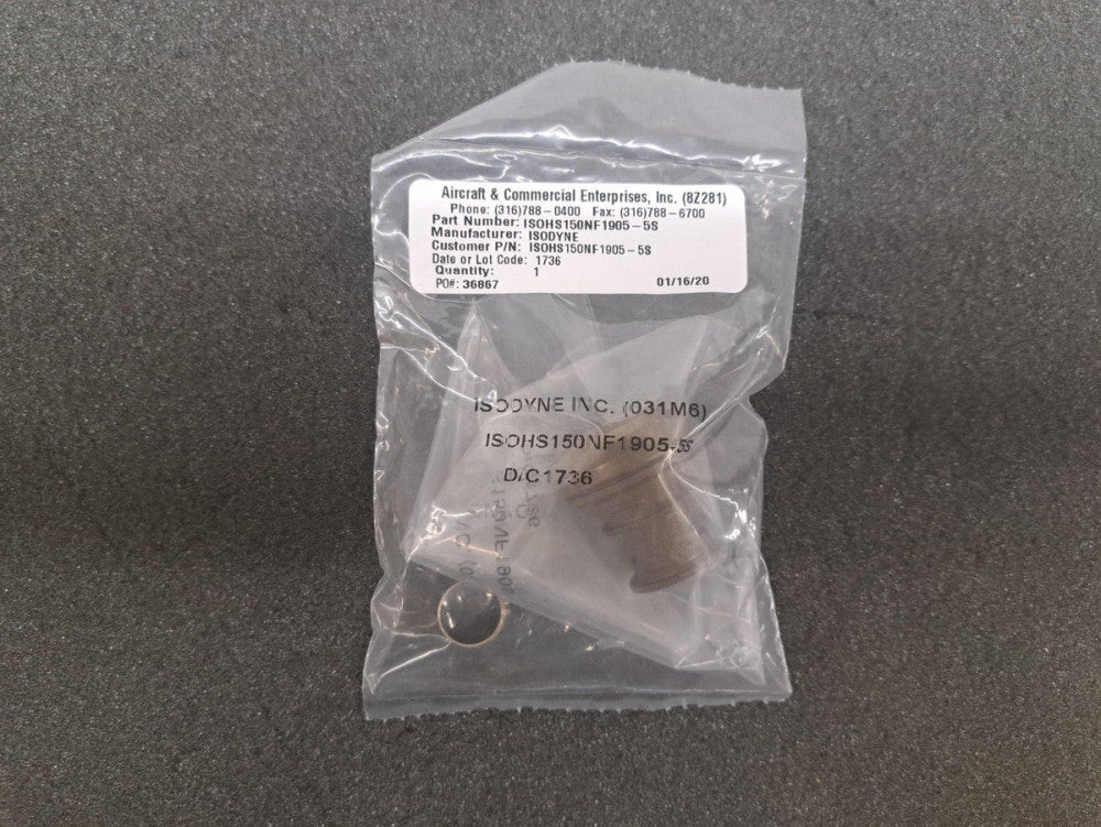 New, Isodyne, ISOHS150NF1905-5S, Circular Connector Backshell