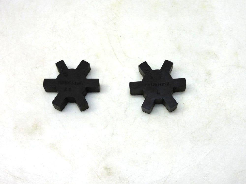 Browning JZ3N Rubber Spider Coupling Insert Lot Of 2