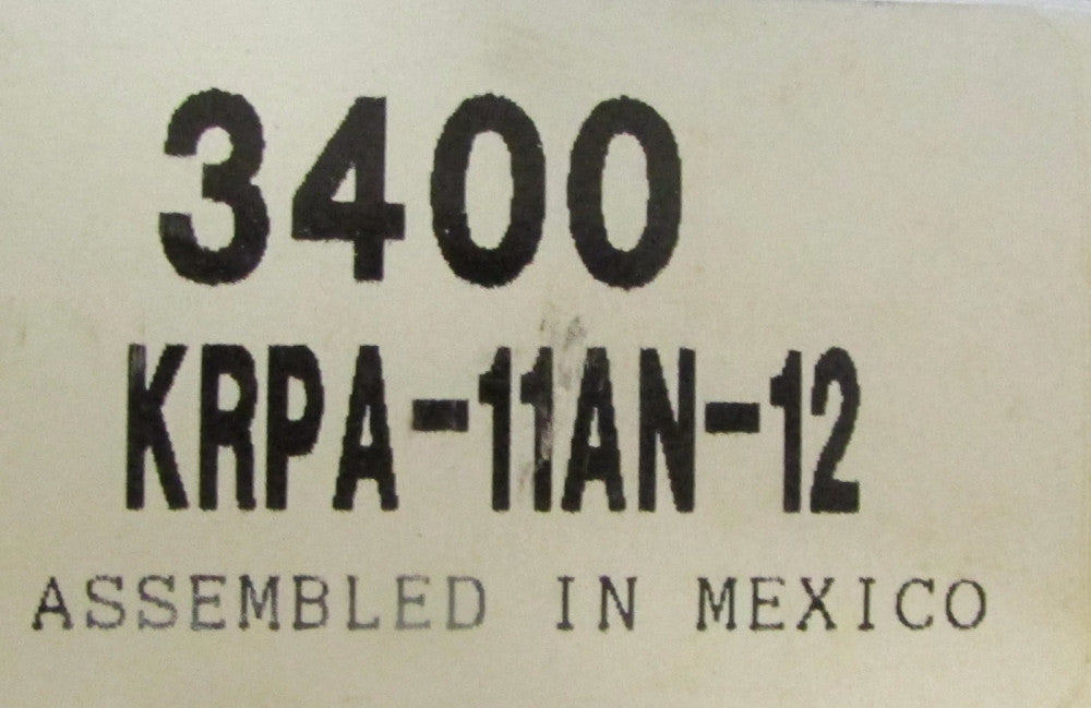 POTTER & BRUMFIELD KRPA 11AN 12 3400 12 V Cube Relay