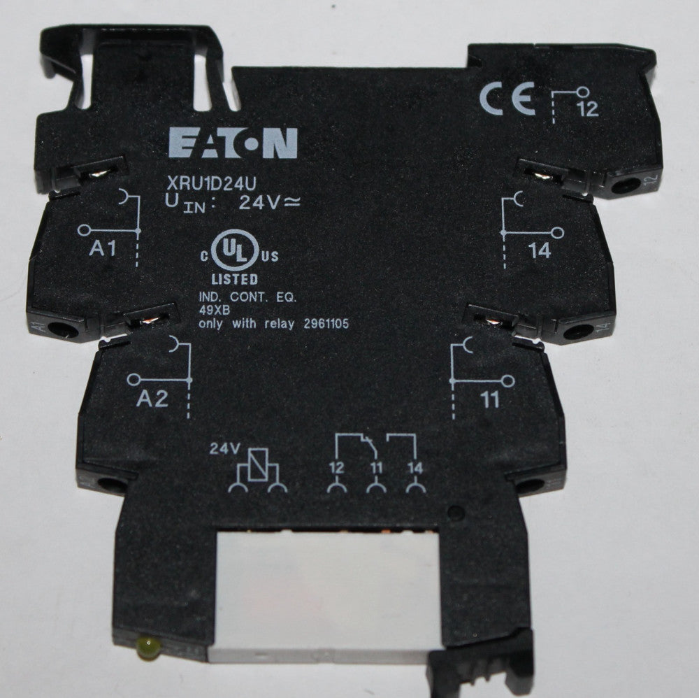 EATON XRUID24U Relay Module Interface Terminal 24 VAC DC 