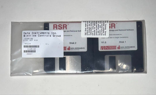 DATA INSTRUMENTS INC WINTRISS CONTROLS GROUP 6305106 Disc Set RSP Program