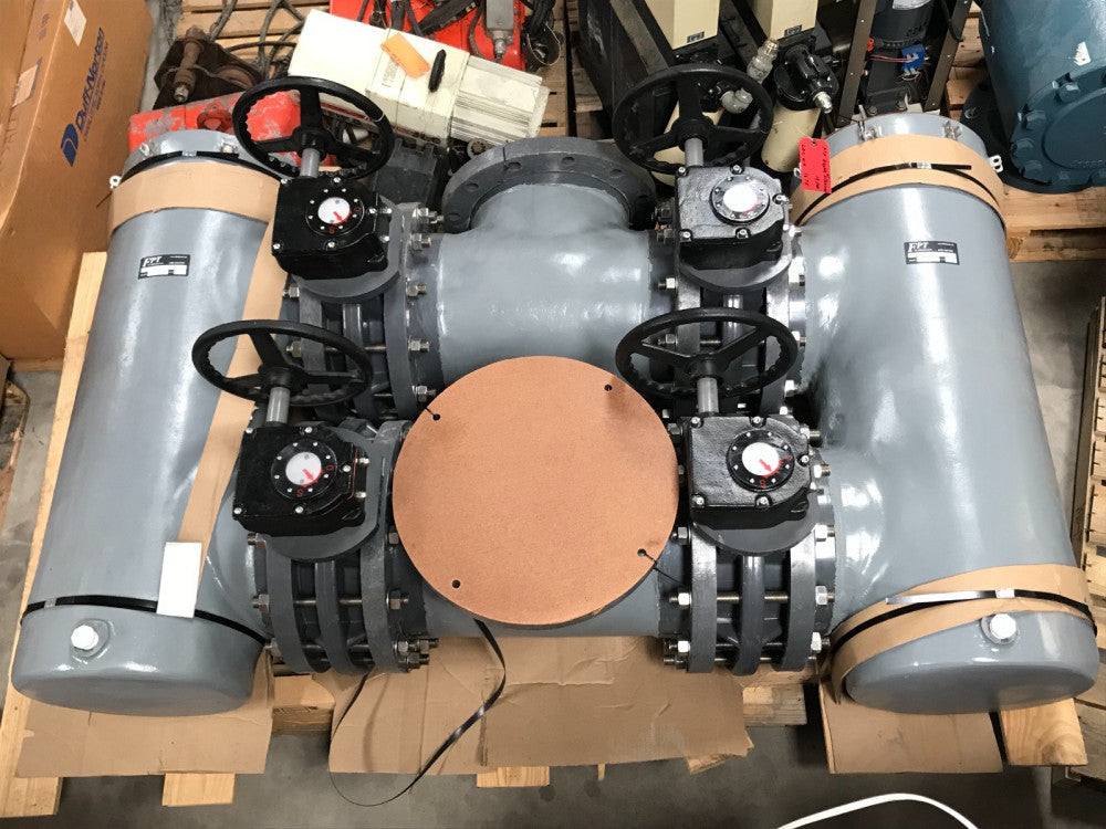 FTP Fluidtrol 12" pvc/frp Duplex Strainer model SW216112032S
