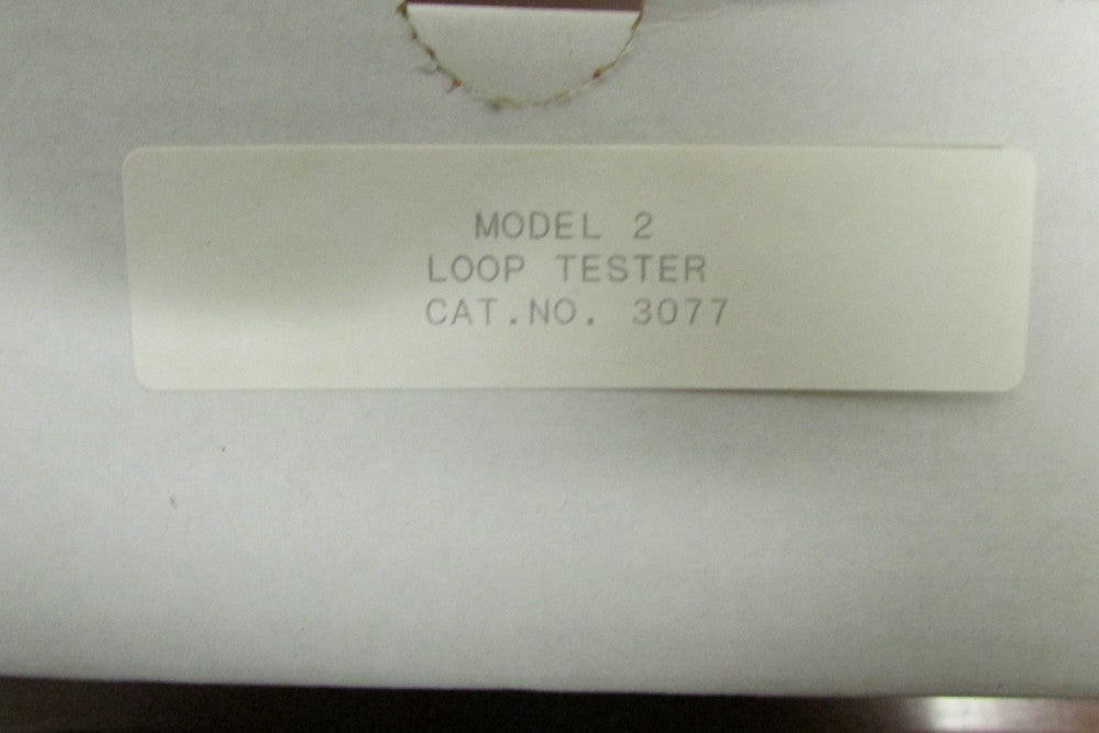 Triplett 3077 Loop Tester Model 2