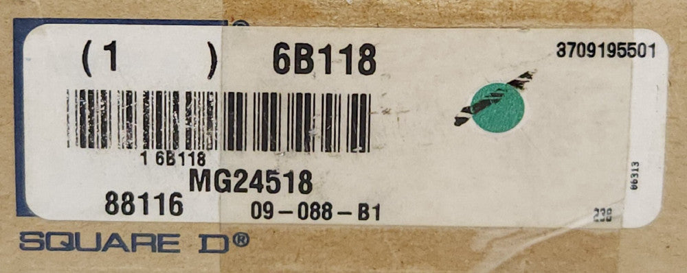 SQUARE D MG24518 2 Pole 3 AMP D Curve Miniature Circuit Breaker