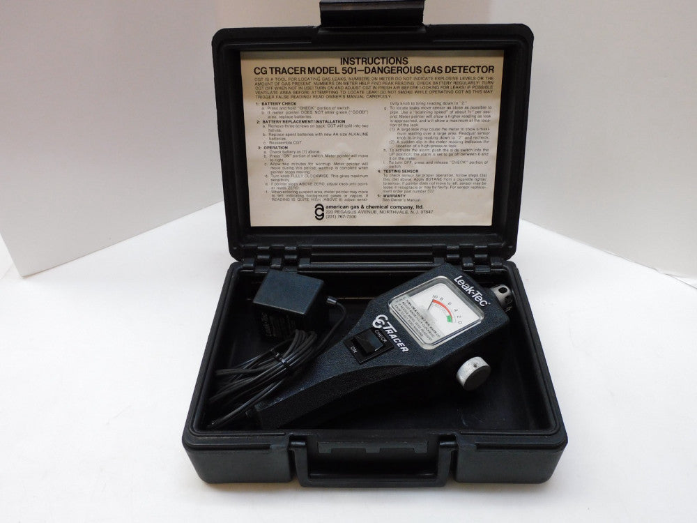 LEAK-TEC 501 COMBUSTIBLE TOXIC GAS TRACER