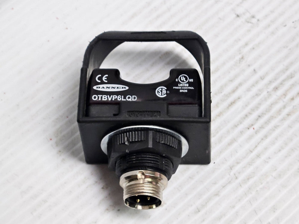 BANNER OPTICAL TOUCH BUTTON SENSOR OTBVP6LQD - USED