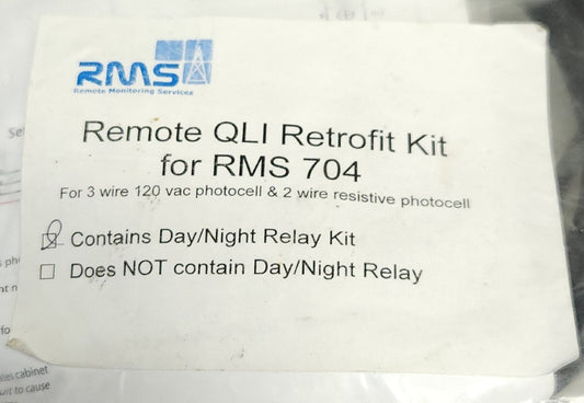 RMS Remote Monitoring Services Remote QLI Retrofit Kit for RMS 704 DAY NIGHT