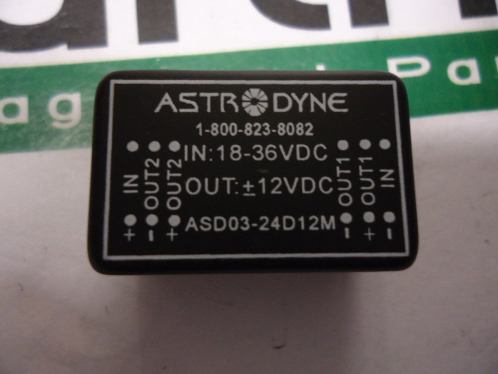 ASD03-24D12M Astrodyne 3 Watt DC/DC Converter Brand New!