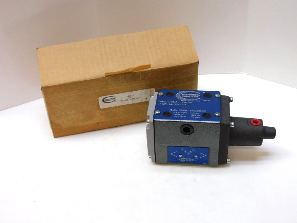 CONTINENTAL HYDRAULICS VA12M-1A-GR-10-A DIRECTIONAL CONTROL VALVE 3500PSI