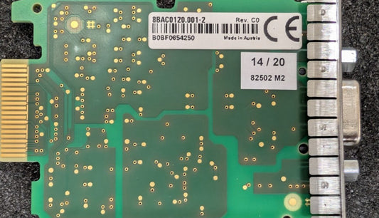 New, B&R, 8BAC0120.001-2, ACOPOSMULTI PLUG-IN MODULE