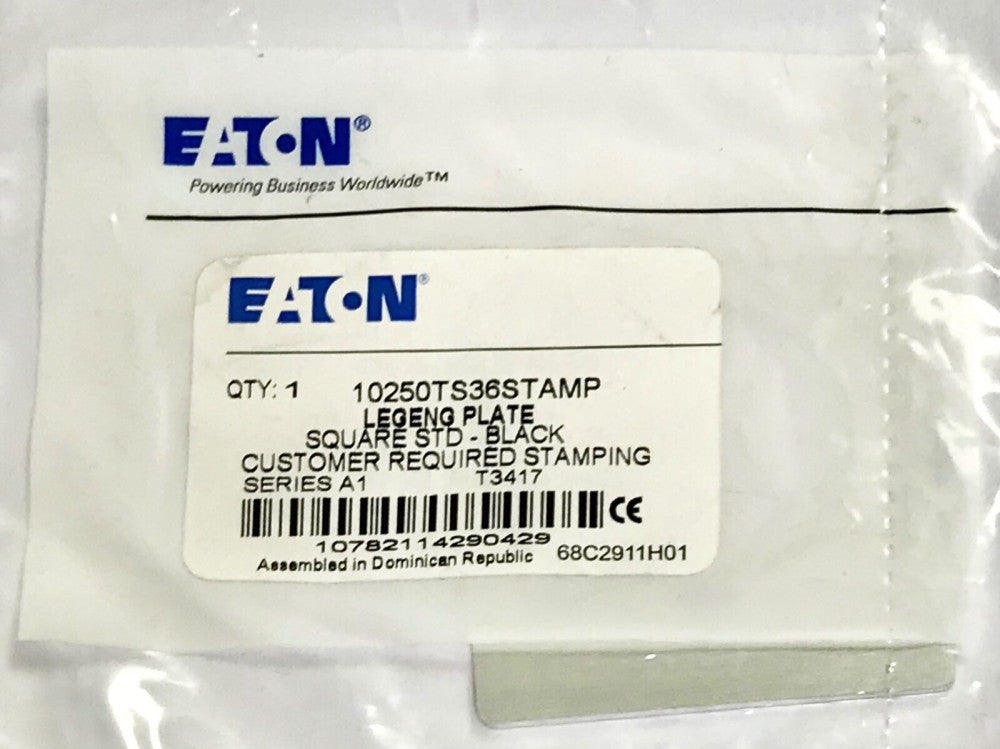 LOT OF 11 EATON CULTER HAMMER 10250TS36STAMP MOTOR RUNNING 10250TS36B 33mm
