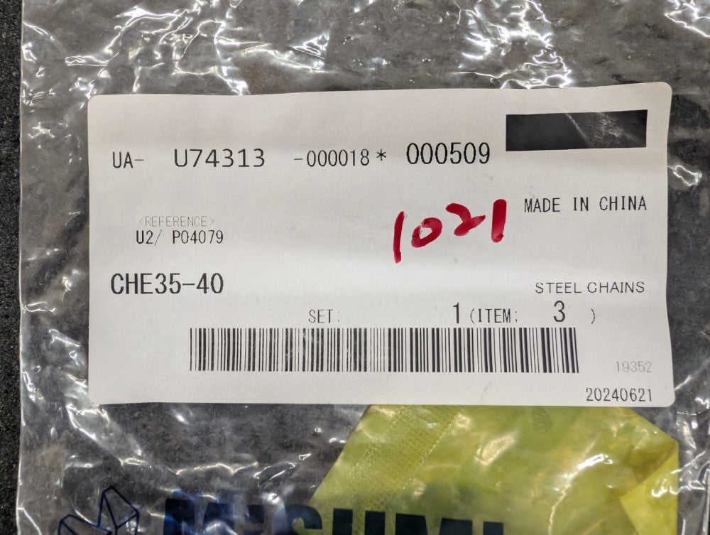 New, Misumi, CHE35-40, CHAINS-35B SERIES, PITCH 9.52 MM 