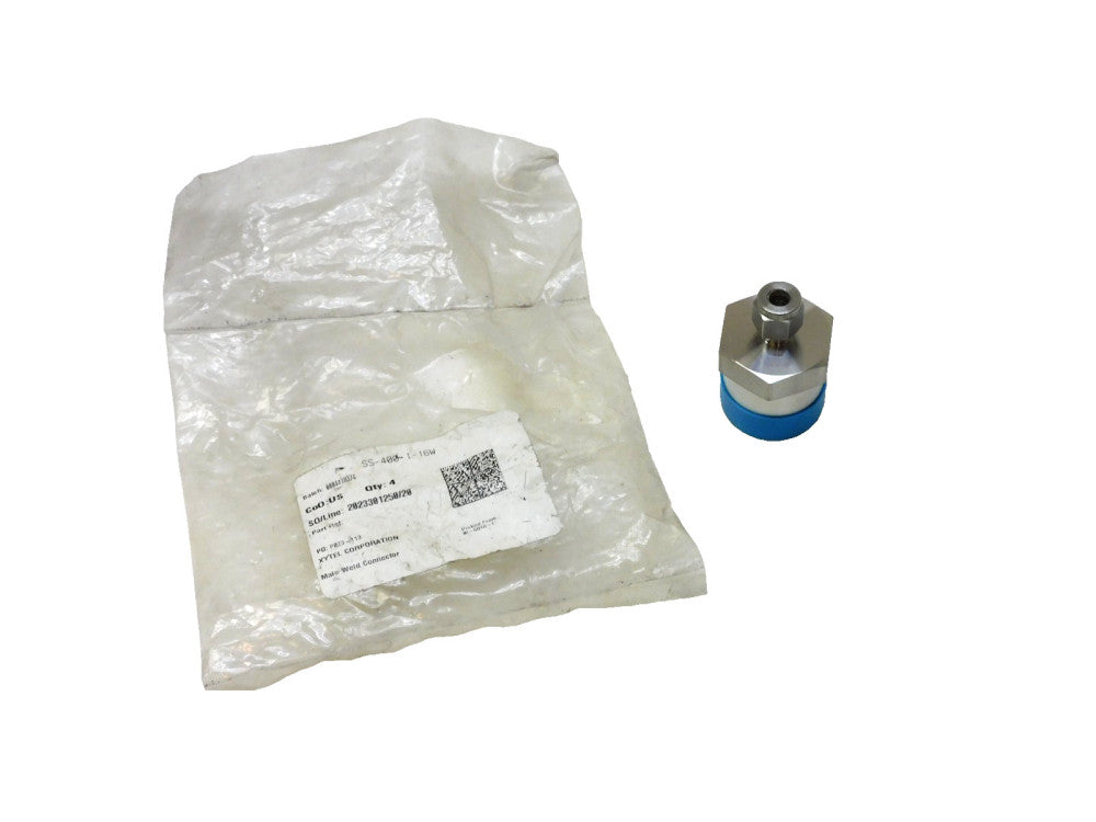 Swagelok SS-400-1-16W Stainless Tube Fitting Male Connector 1/4"
