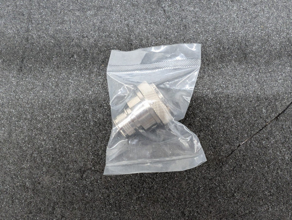 New, Amphenol, M85049/88-19N02, Straight Self Locking Coupling Banding Backshell