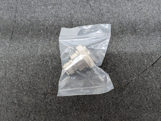 New, Amphenol, M85049/88-19N02, Straight Self Locking Coupling Banding Backshell