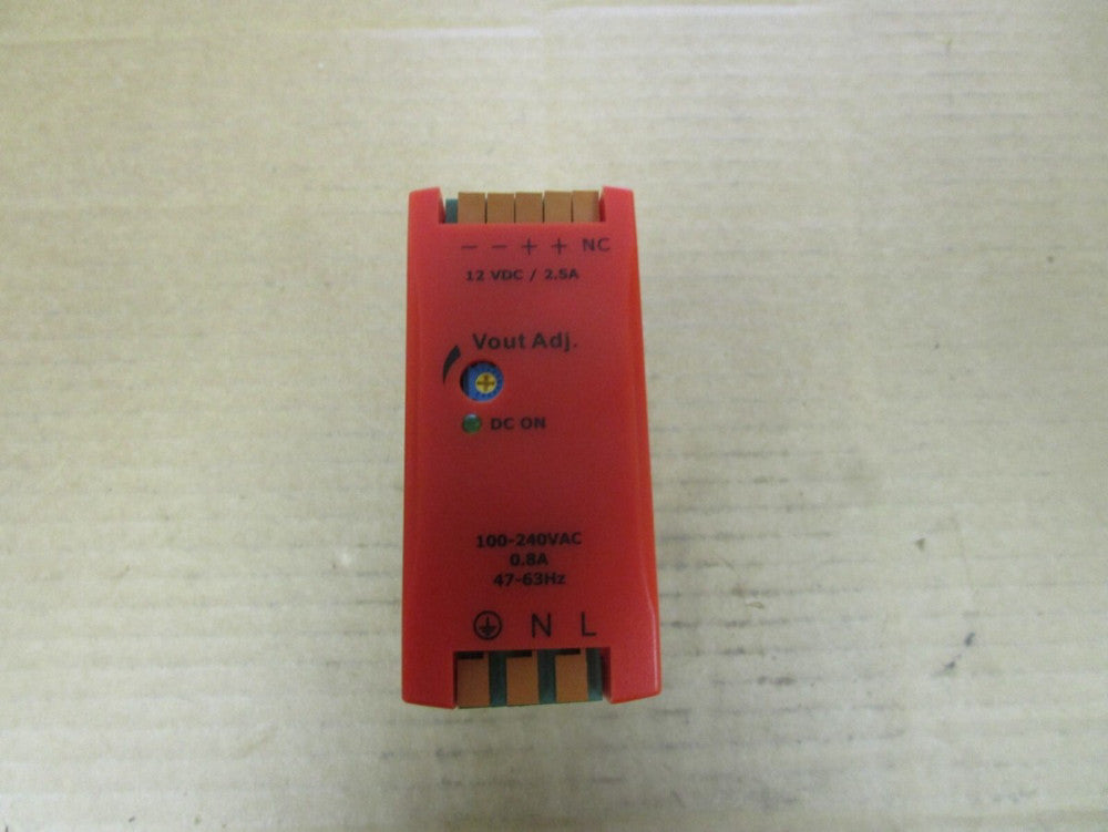 CONNECTWELL POWER SUPPLY PSS30/12/2.5 100-240Vac 800mA 12Vdc 30W
