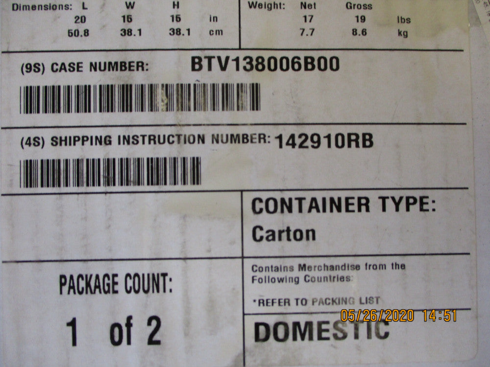 New, Saint Gobain, PRD3-322WZF, Non-Stalling Pneumatically Operated Teflon Pump