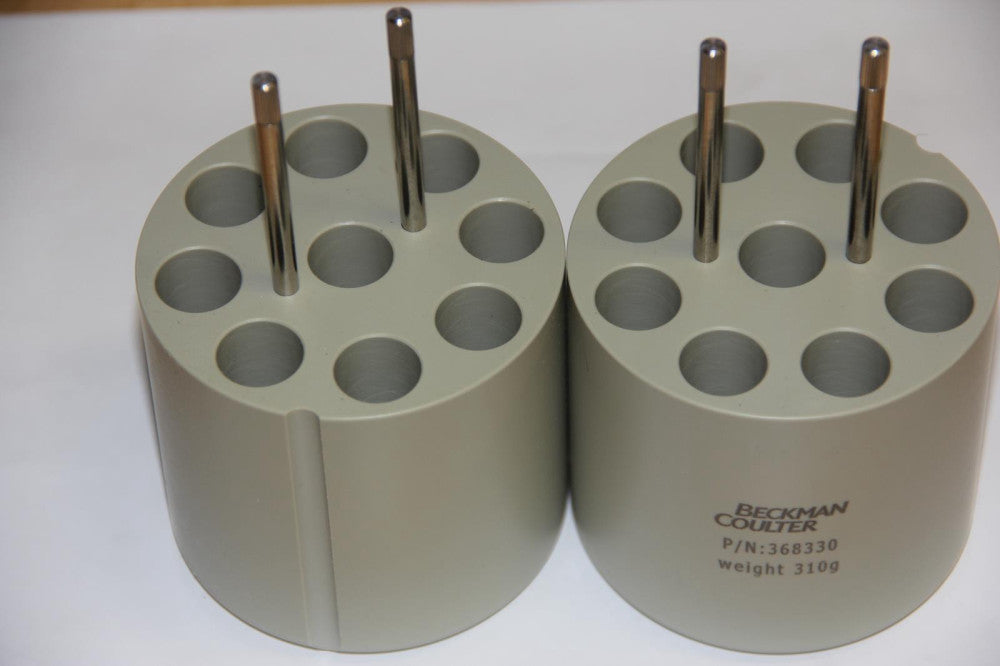 BECKMAN COULTER 368464 15mL 310G Centrifuge Adapters "NEW"