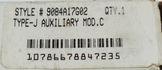 EATON CUTLER HAMMER J20 2 NO Auxiliary Contact 9084A17G02