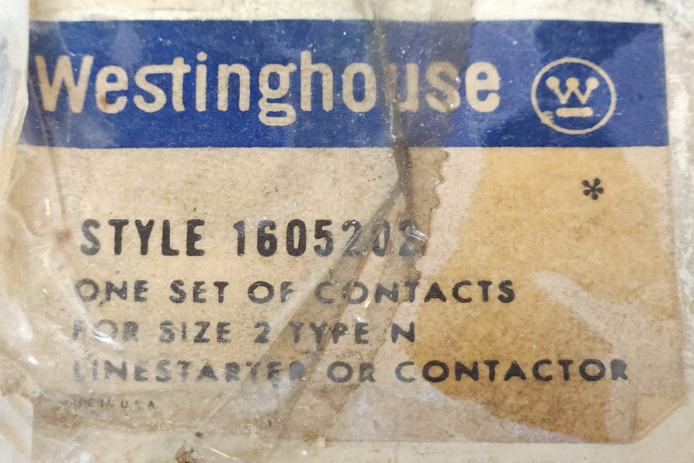 WESTINGHOUSE CUTLER HAMMER 1605202 Size 2 Type N LifeLine Contact Kit 3 Pole