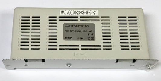 SMC JXC918 LEY40B 500 Type JX Motor Driver PEN Power Supply 24 VDC