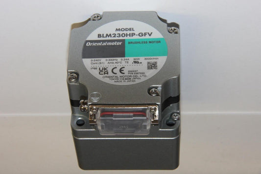 ORIENTAL MOTOR CO. BLM230HP-GFV Brushless Motor with GFV2G15SF Gearhead "NEW"
