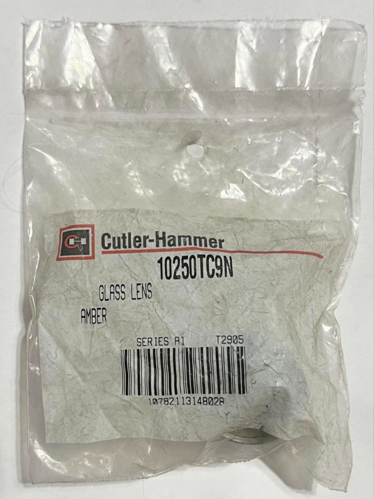 EATON CUTLER HAMMER 10250TC9N Amber  Glass Pilot Light Lens