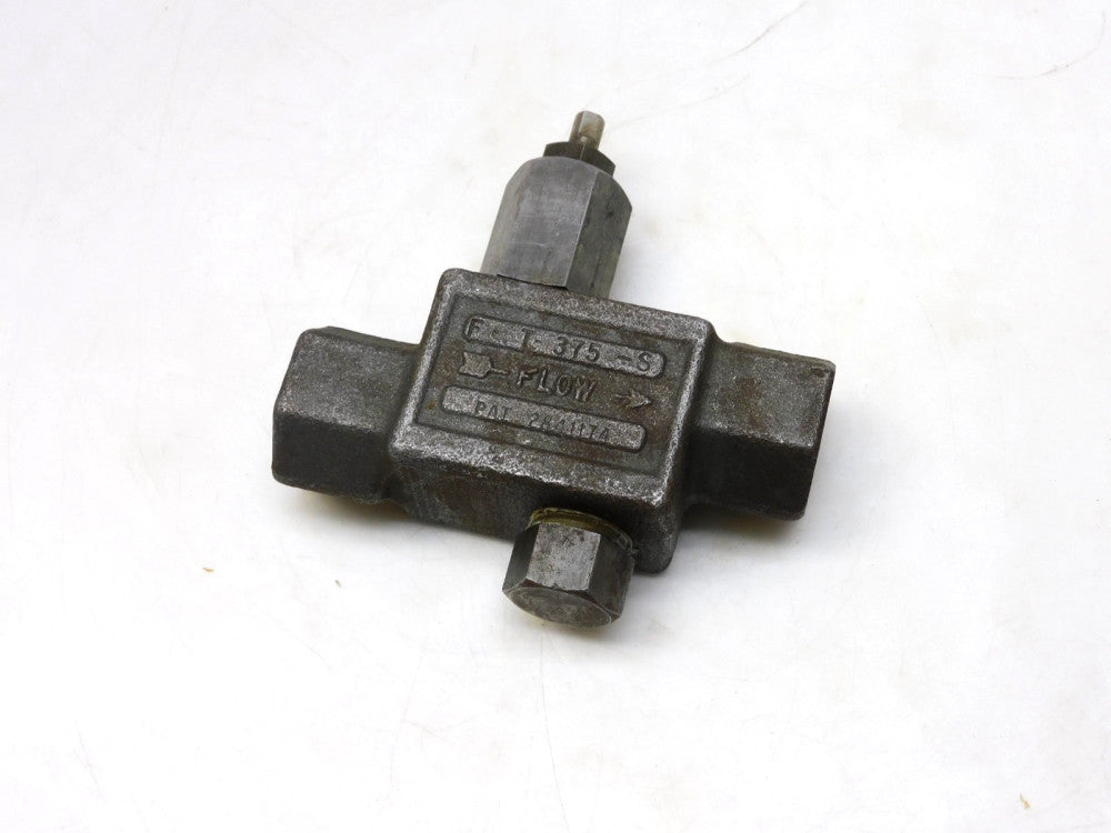 AUTO-PONENTS FST-375-S FLOW CONTROL VALVE 3/8" NPT