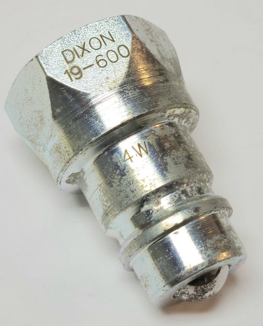 DIXON 19-600 14WT HYDRAULIC QUICK DISCONNECT COUPLING 3/4" Female NPTFX 1/2"