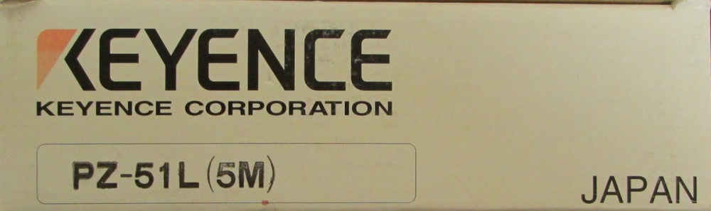KEYENCE PZ 51L (5M) Photoelectric Receiver Transmitter Set