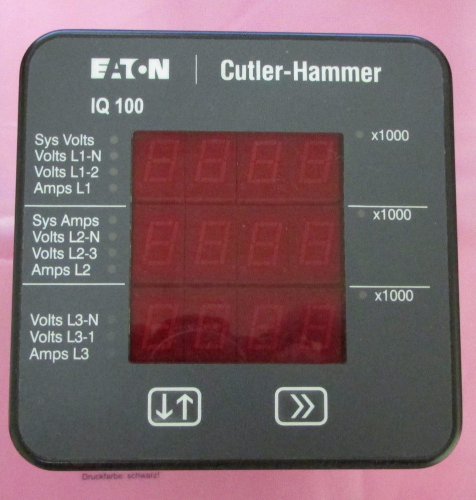 EATON CUTLER HAMMER IQ110S33A5CP2  IQ 100 Voltage Sensing Monitoring Relay