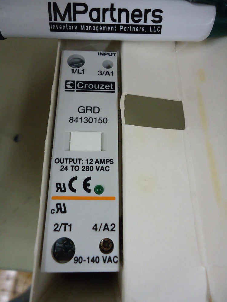 Crouzet, 84130150, Relay 12A 24-280VAC, Brand New!