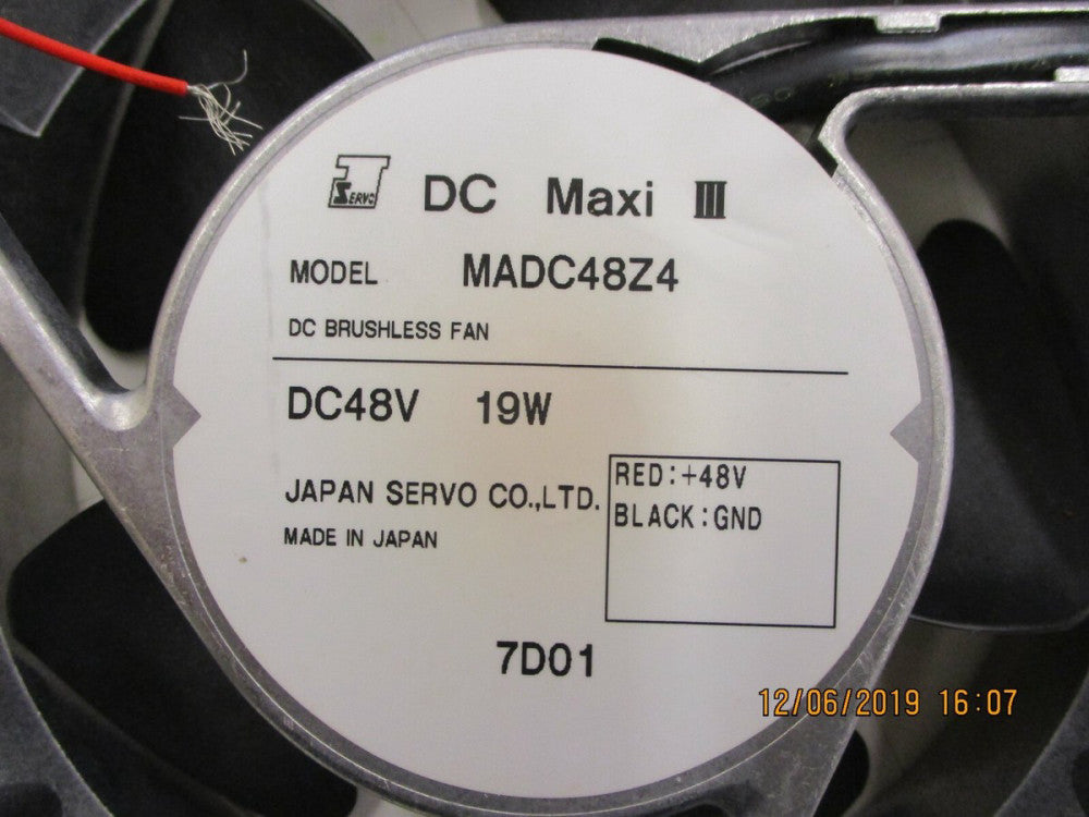 JAPAN SERVO-MADC48Z4 - DC Brushless Fan DC48V 19W