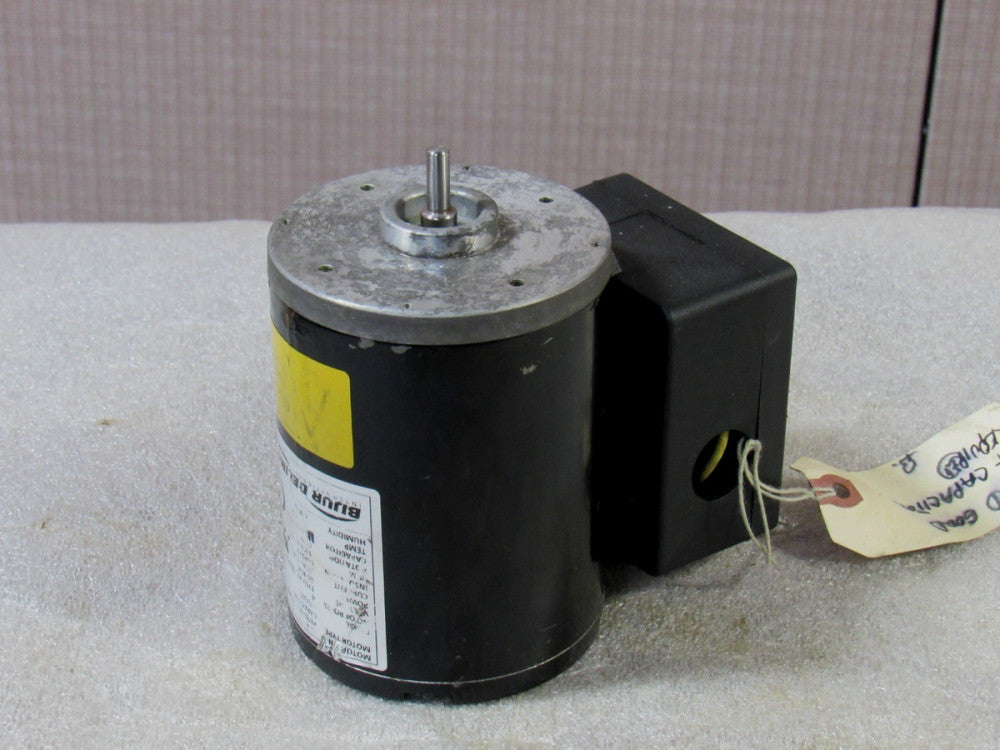 Bijur Delimon Permanent Split Capacitor Motor .05Kw 115Vac 1 Ph 1450Rpm